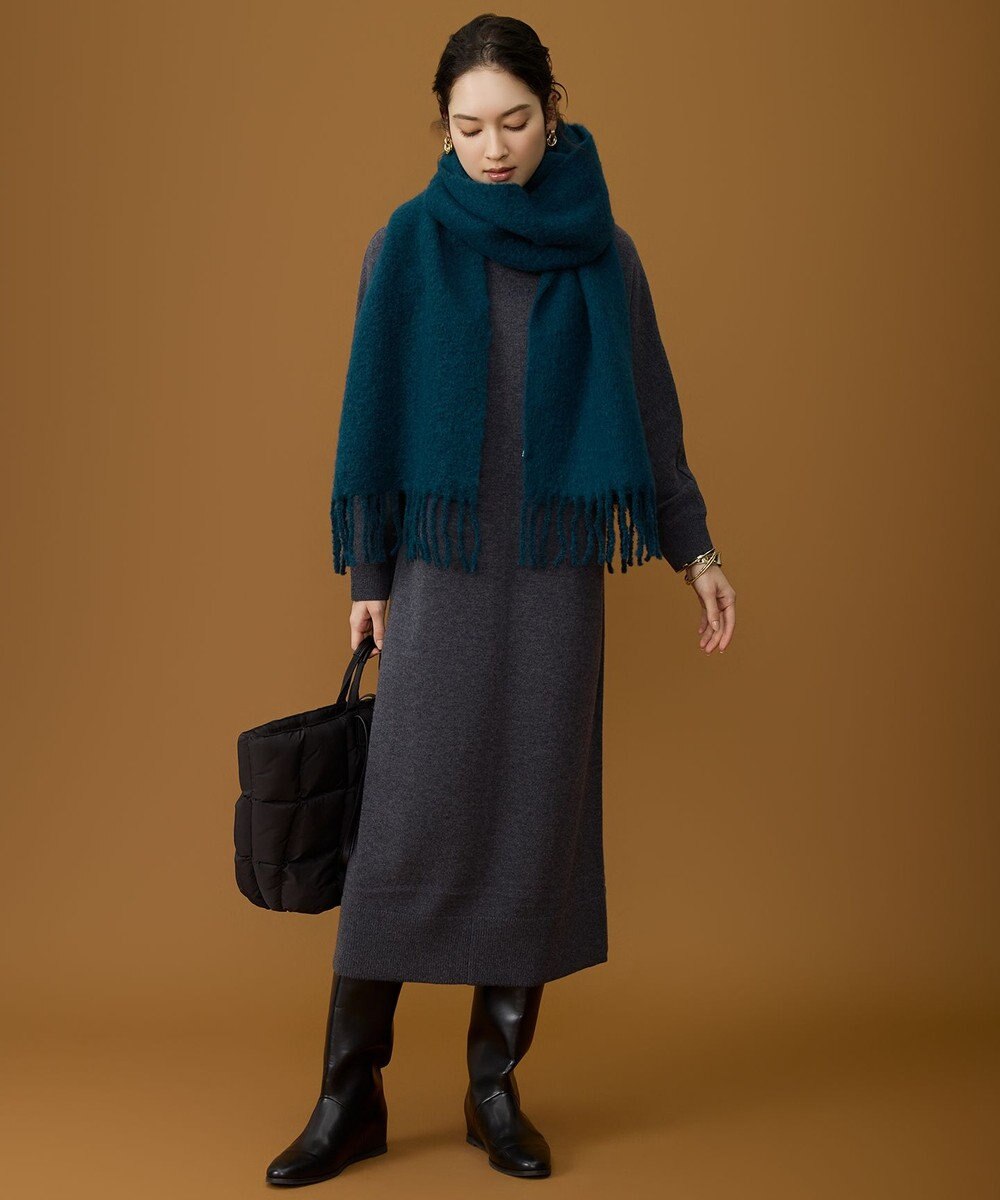 自由区 S ウールハイゲージニット ワンピース 