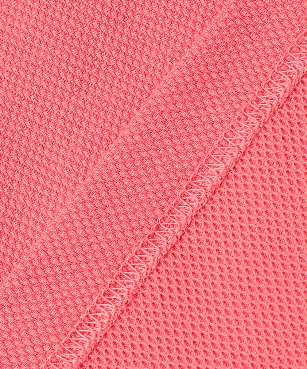 23区GOLF 【WOMEN】【吸水速乾/UVケア】ハニカムカノコ半袖ポロシャツ シンプルながらも機能的 