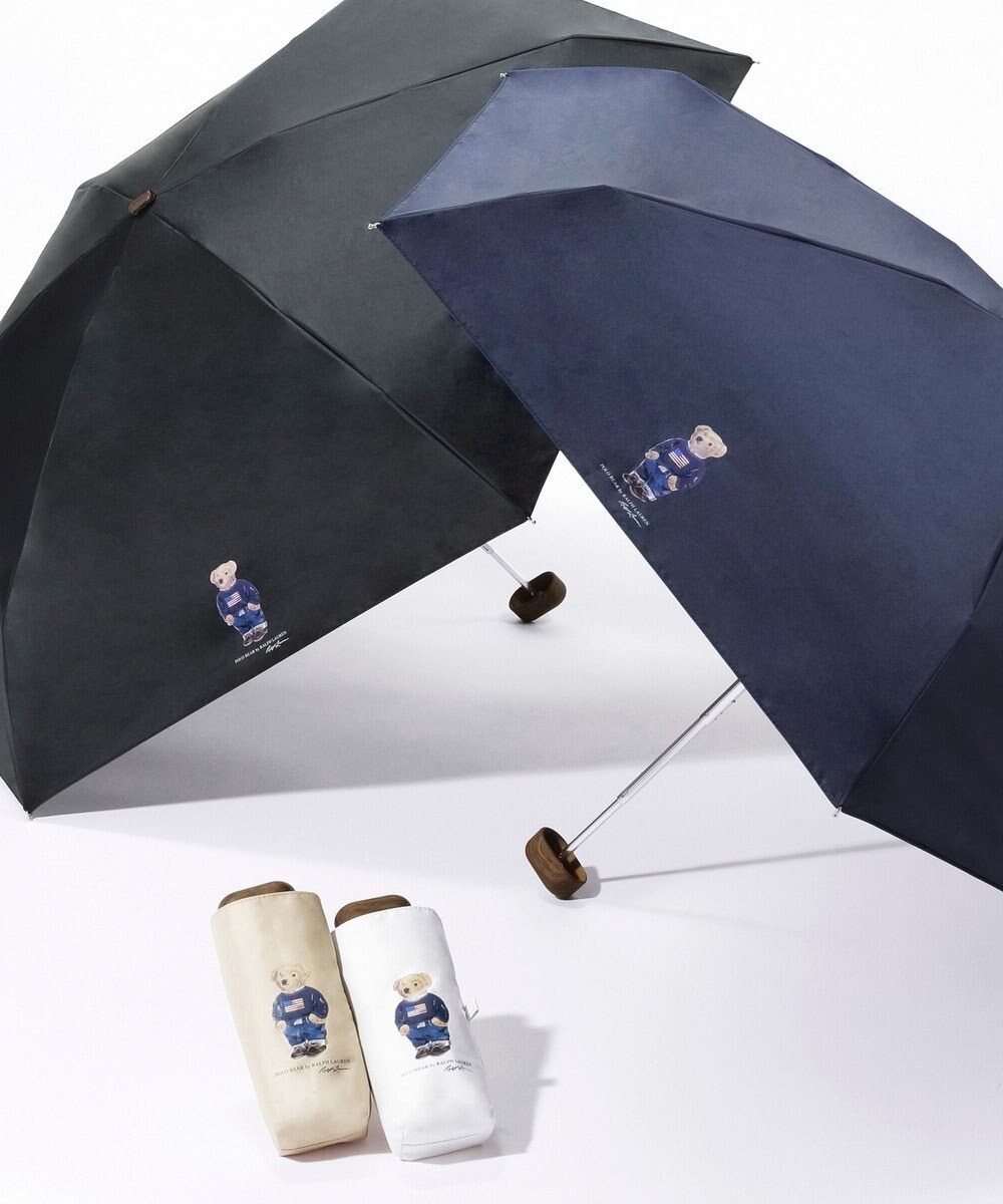 POLO RALPH LAUREN【WEB限定】晴雨兼用日傘 折りたたみ傘 コンパクト ポロベア 一級遮光 遮熱 UV / MOONBAT |  ファッション通販 【公式通販】オンワード・クローゼット