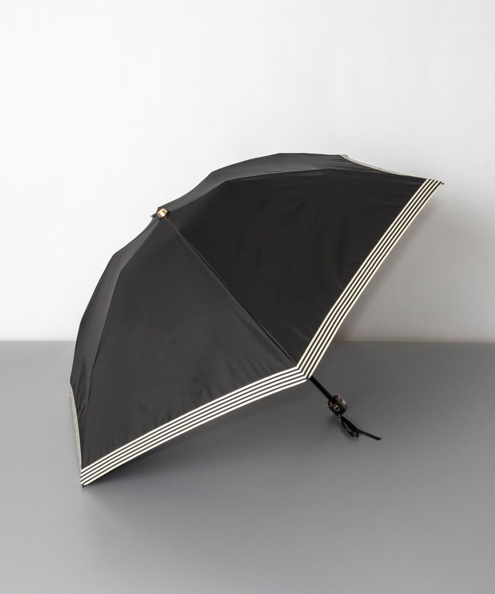Beaurance（ビューランス）グログランリボン晴雨兼用傘（折り畳みミニ 