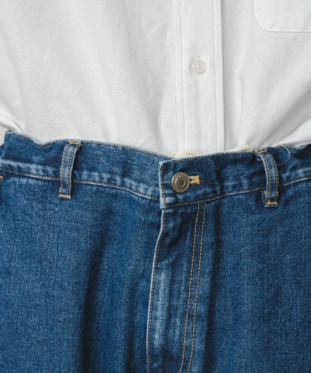 WEGO デニムイージーワイドパンツ 