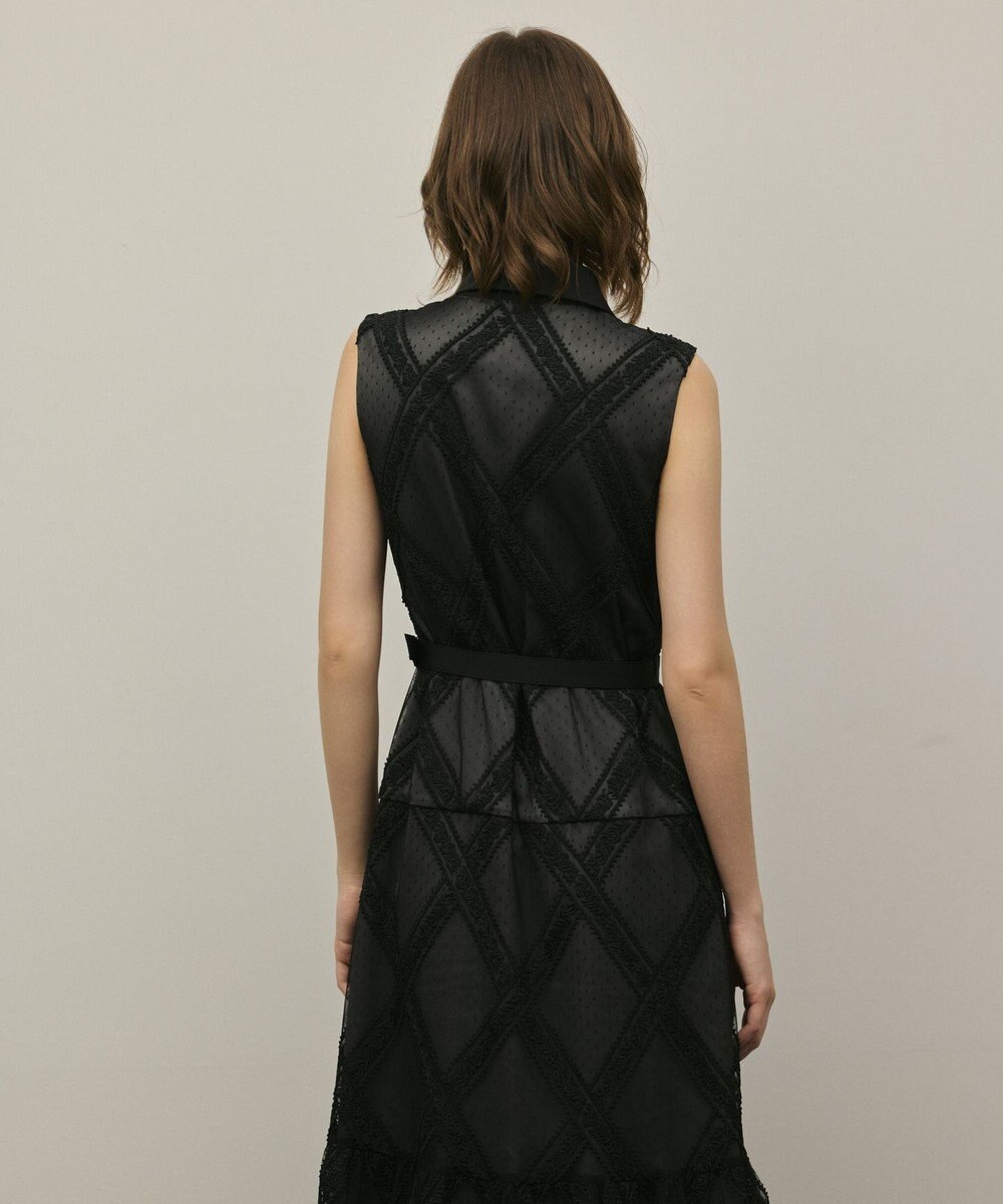 GRACE CONTINENTAL チュールレースワンピース 