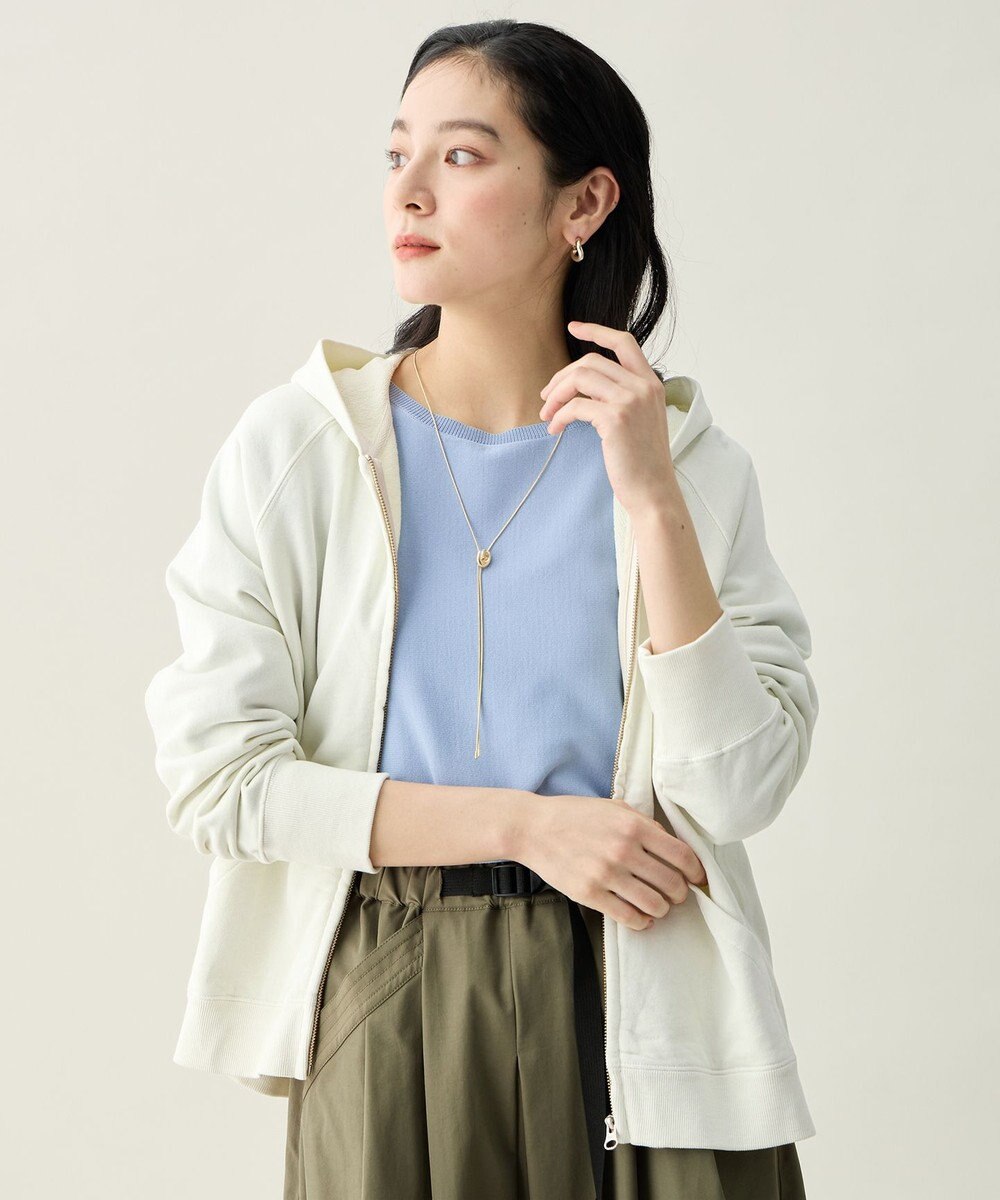 ANY ピグメントパーカー 