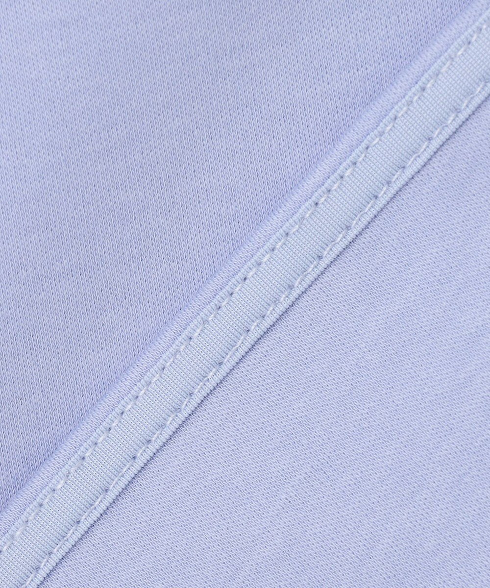 ICB L 【洗える】 コンパクトスムース シャツカラーカットソー 