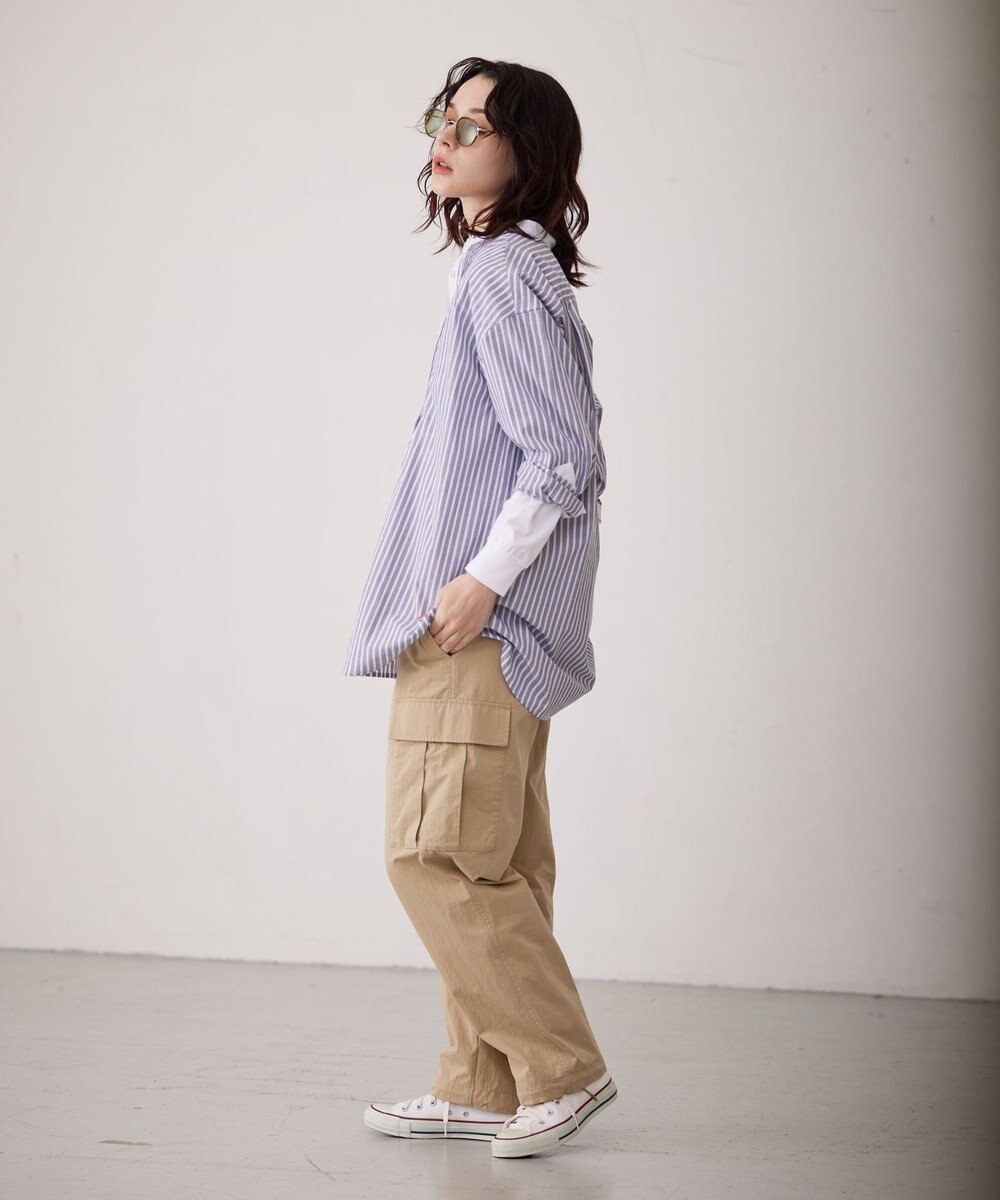 J.PRESS YORK STREET 【WOMEN】クレリックバンドドレス シャツ 