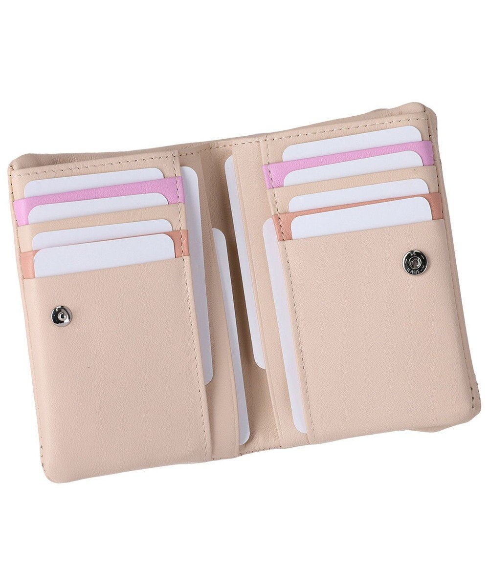 tsumori chisato CARRY キラキラ石 がま口 2つ折り財布 