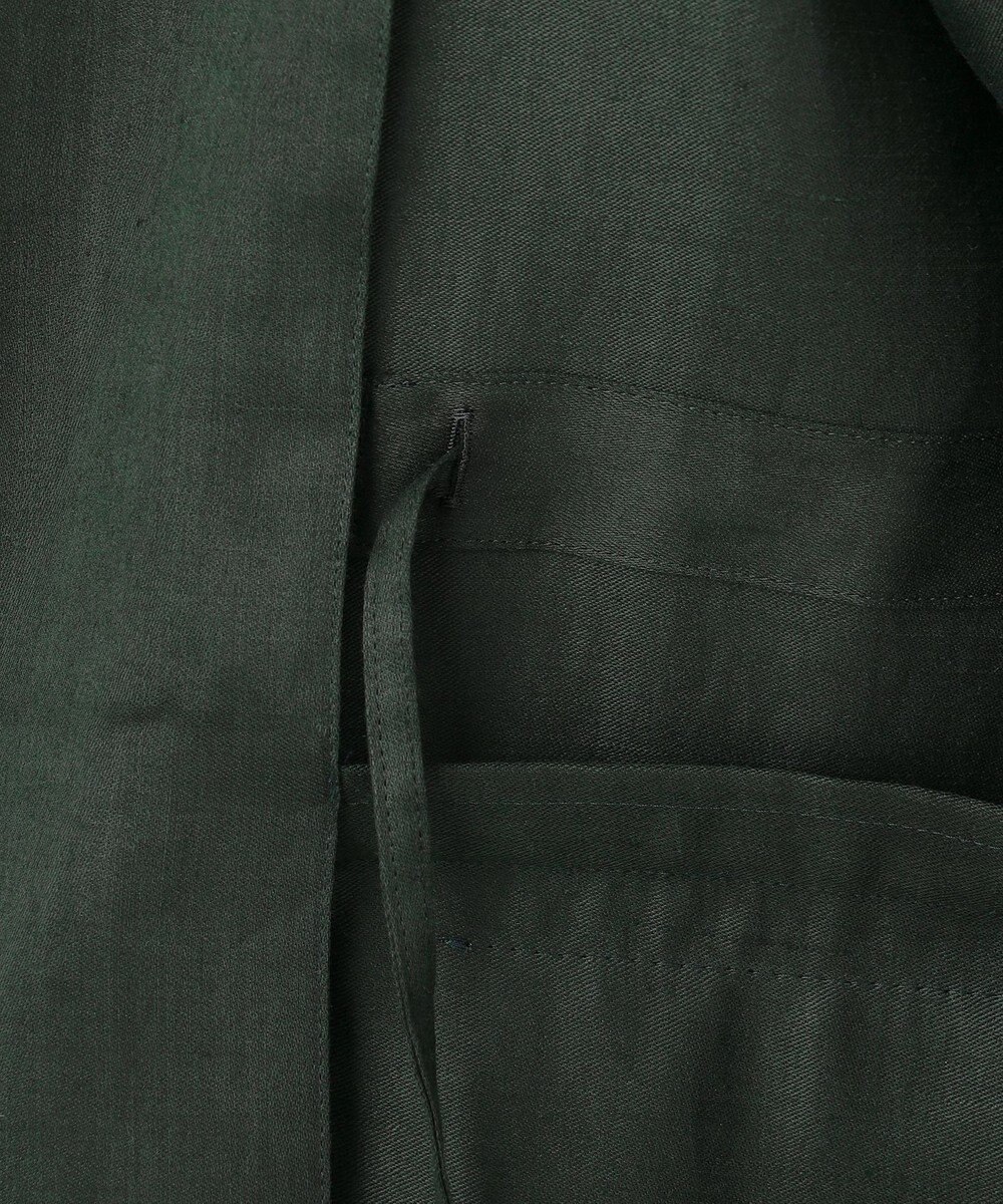 BEIGE， 【洗える】BERGAMOT / ウォッシャブルリネンバックドロストジャケット 