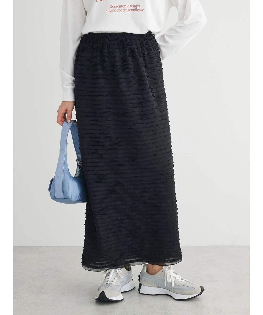 Green Parks Ｉラインフリルカットスカート 