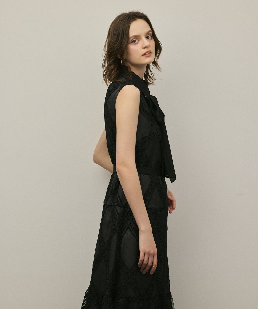 GRACE CONTINENTAL チュールレースワンピース 