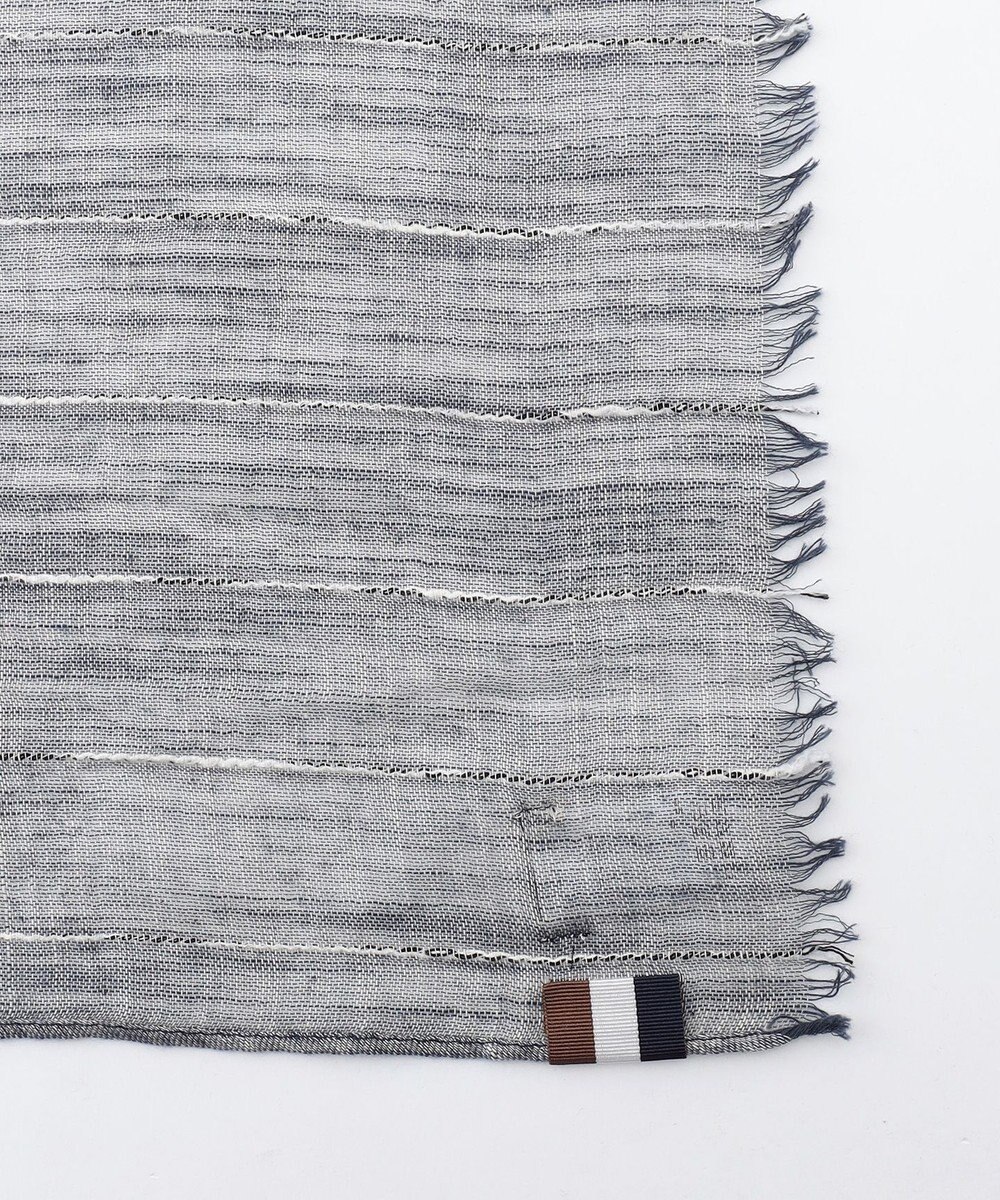 JOSEPH ABBOUD 【ドイツ/bugatti×V.FRAAS】スラブストライプ ストール 