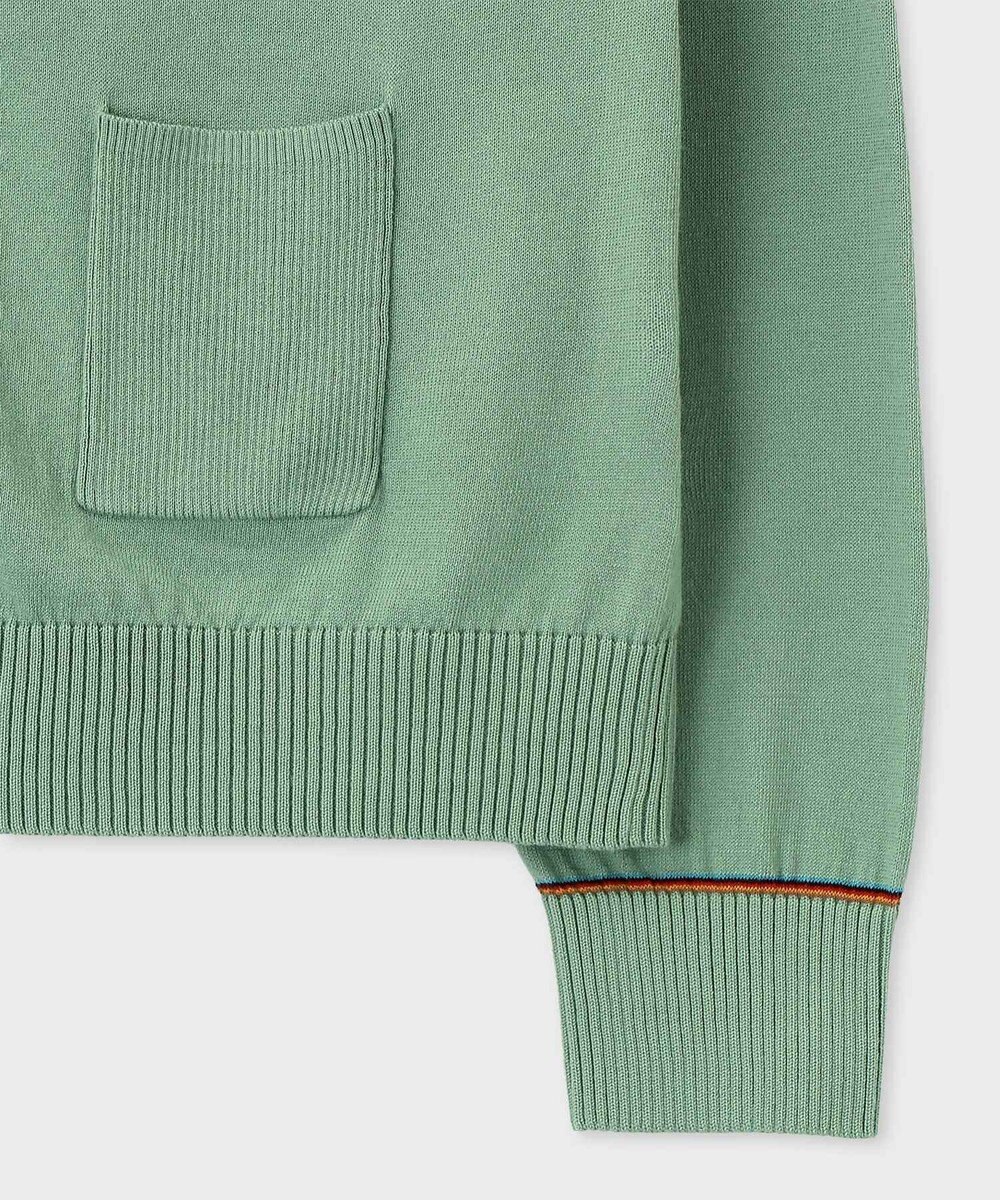 Paul Smith 【洗える】Signature Stripe アイレット カーディガン 
