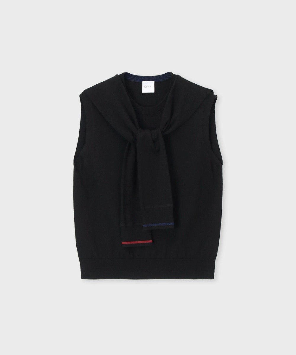 Paul Smith スリーブデザイン ノースリーブニット 