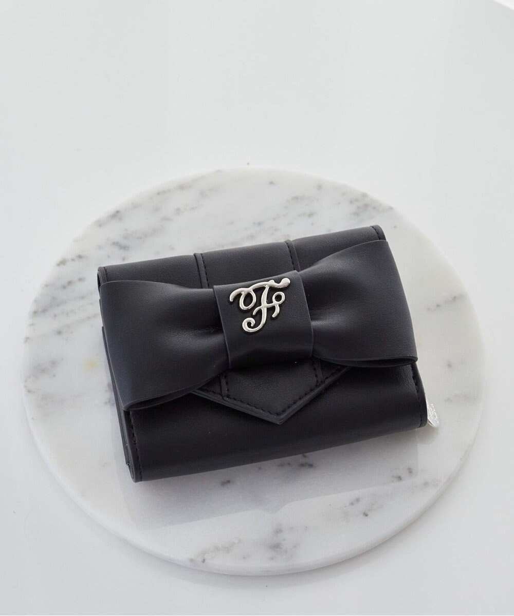 Maison de FLEUR ベルトリボンミニウォレット 