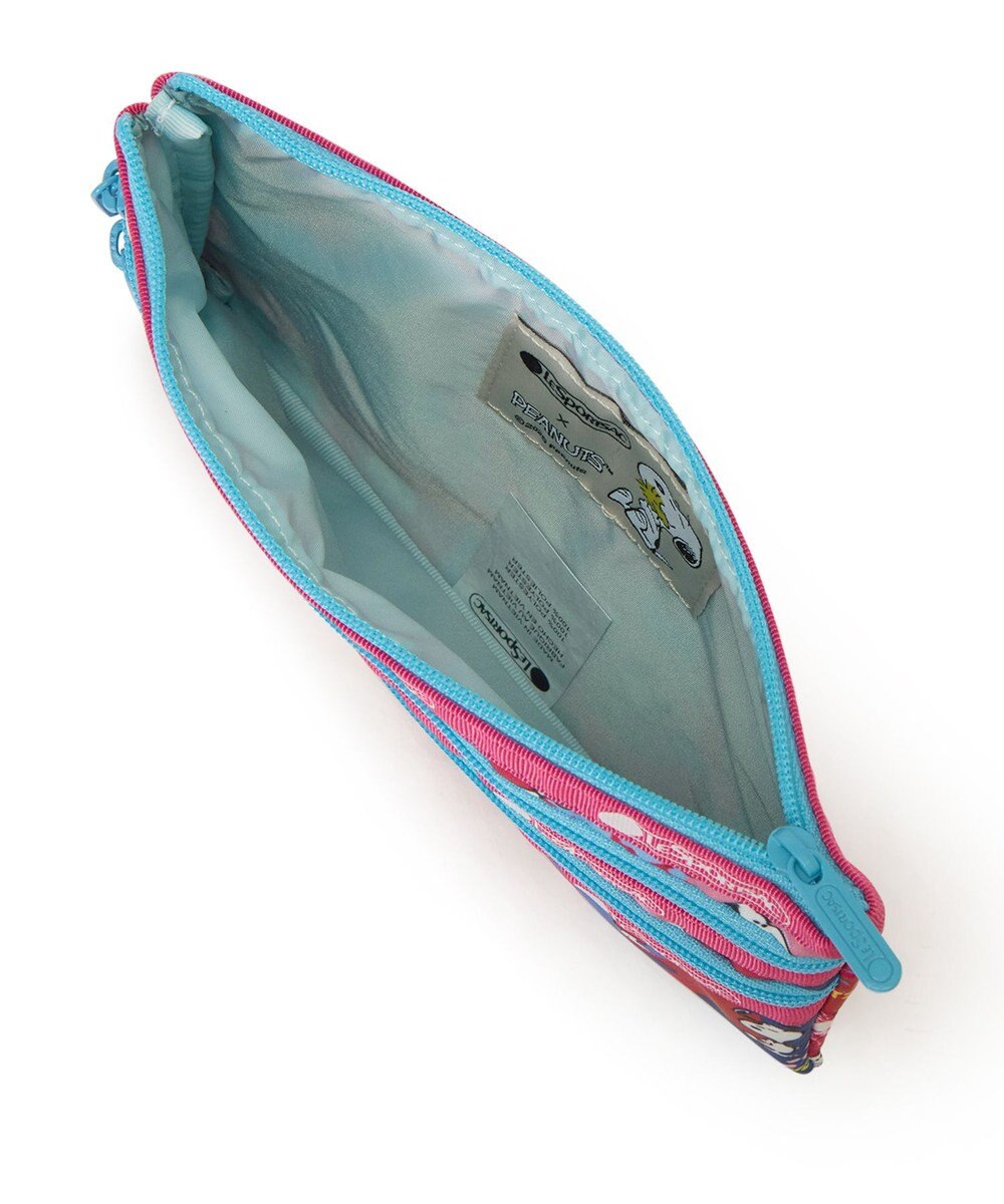 LeSportsac 3ZIP COSMETIC/ピーナッツプレイタイム 