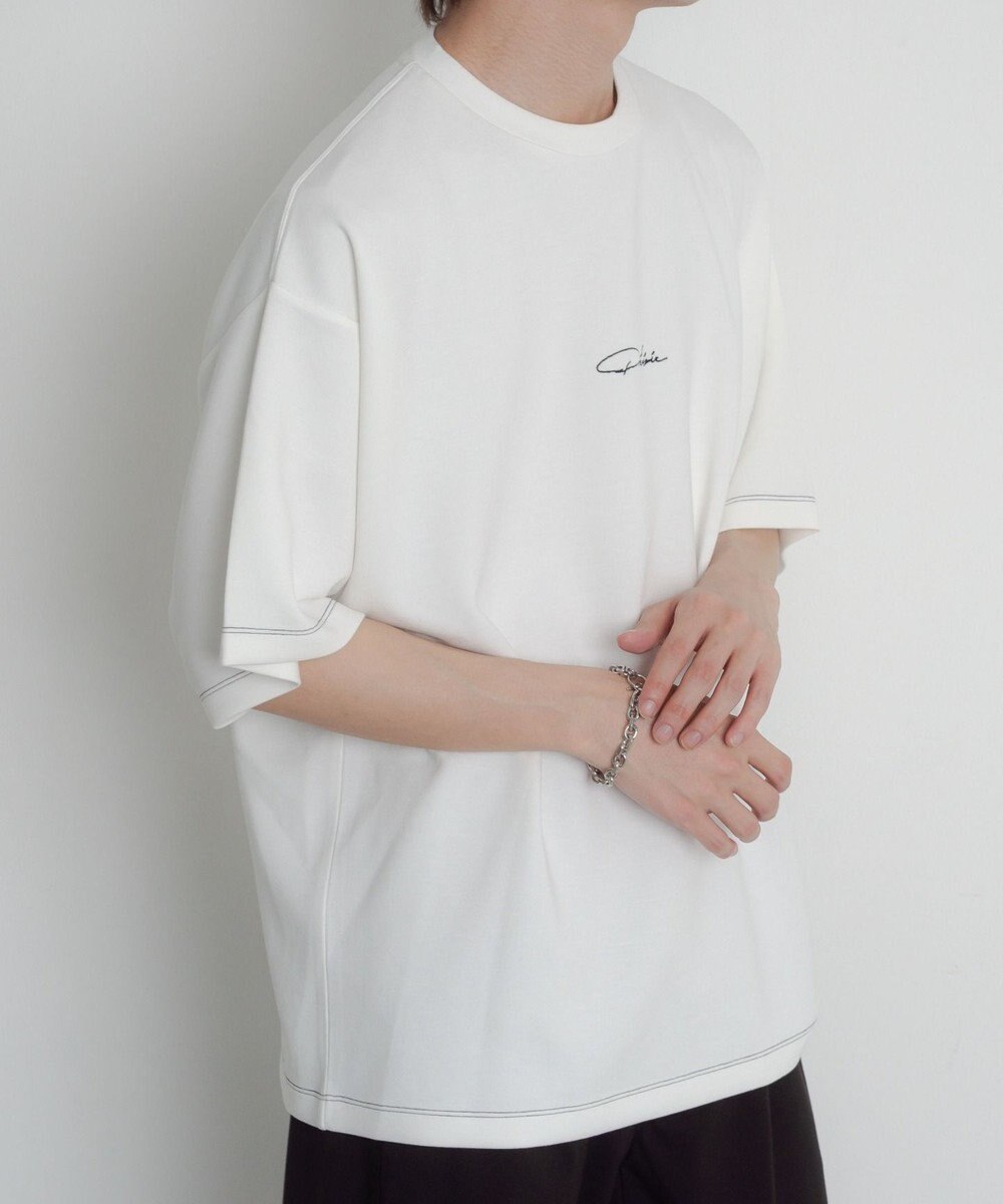 WEGO 【機能T】カラーステッチワンポイントT（SS） 