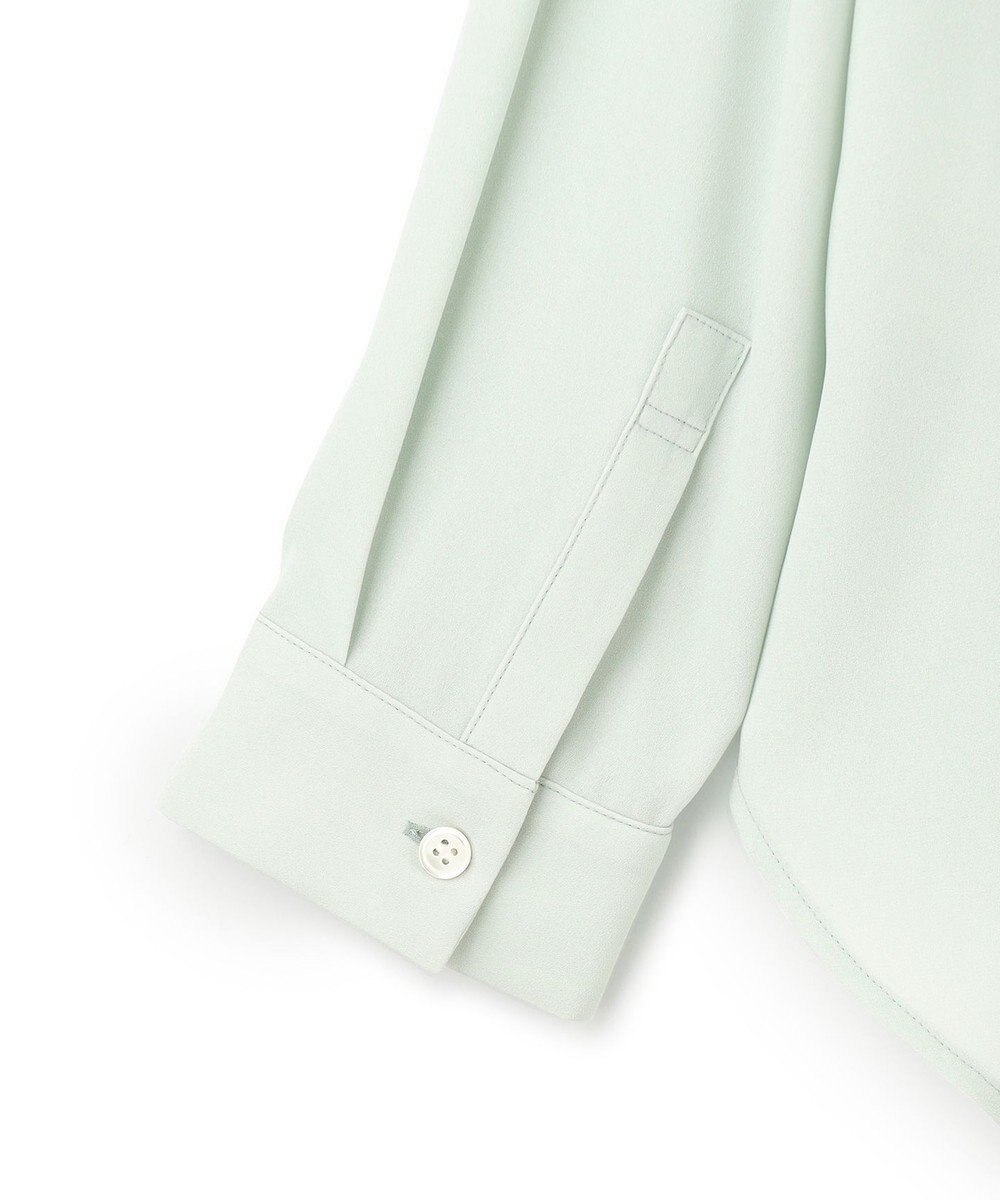 23区 S 【洗える】バックサテンアムンゼン ブザムディテール ブラウス 