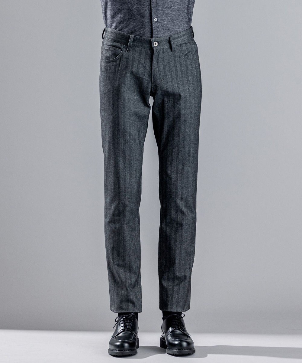 JOSEPH HOMME ソフトヘリンボンストレッチ / CIGAR 5P 