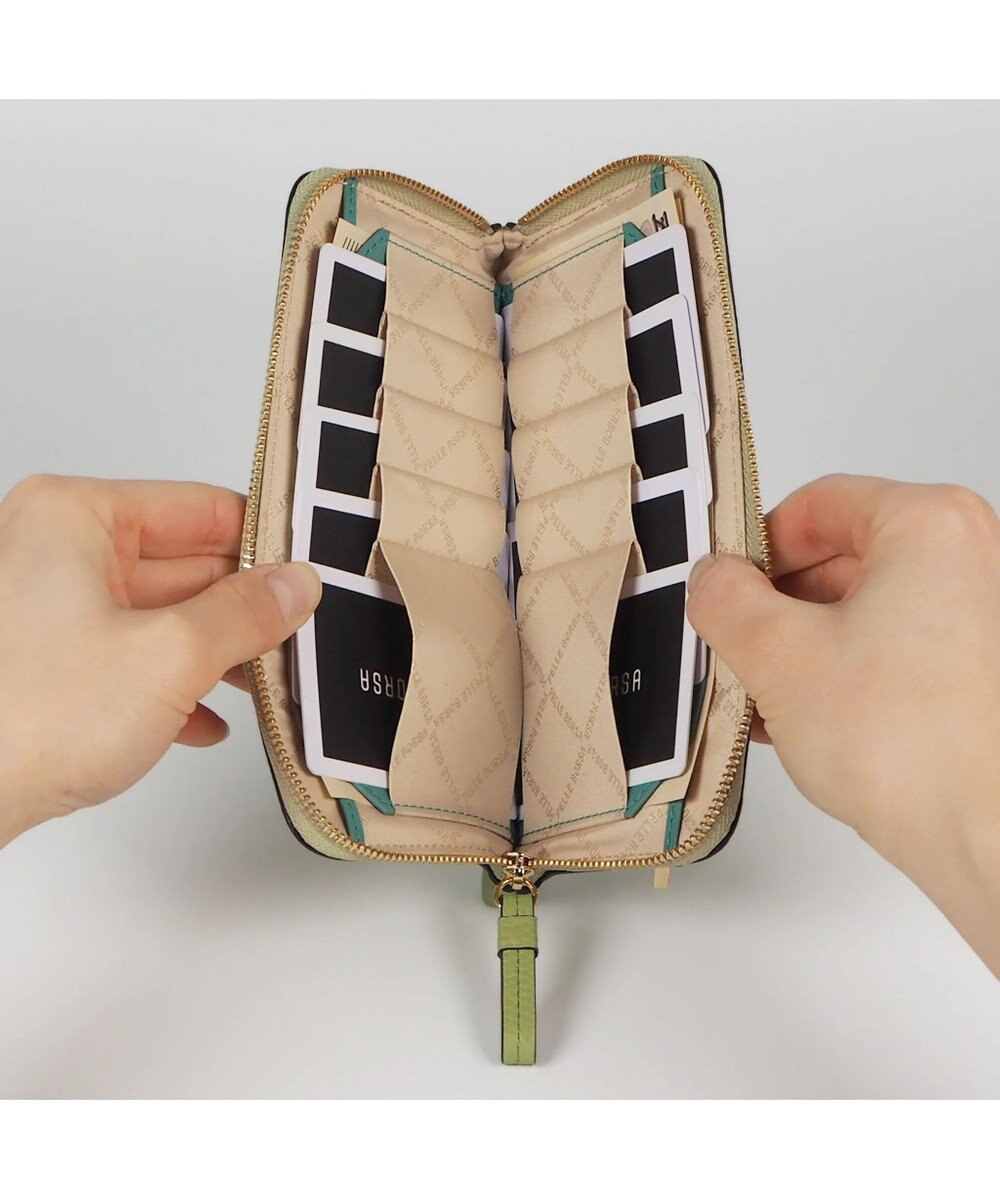 PELLE BORSA ラウンドファスナー長財布 Fine Goods フィーネグッズ 5452 