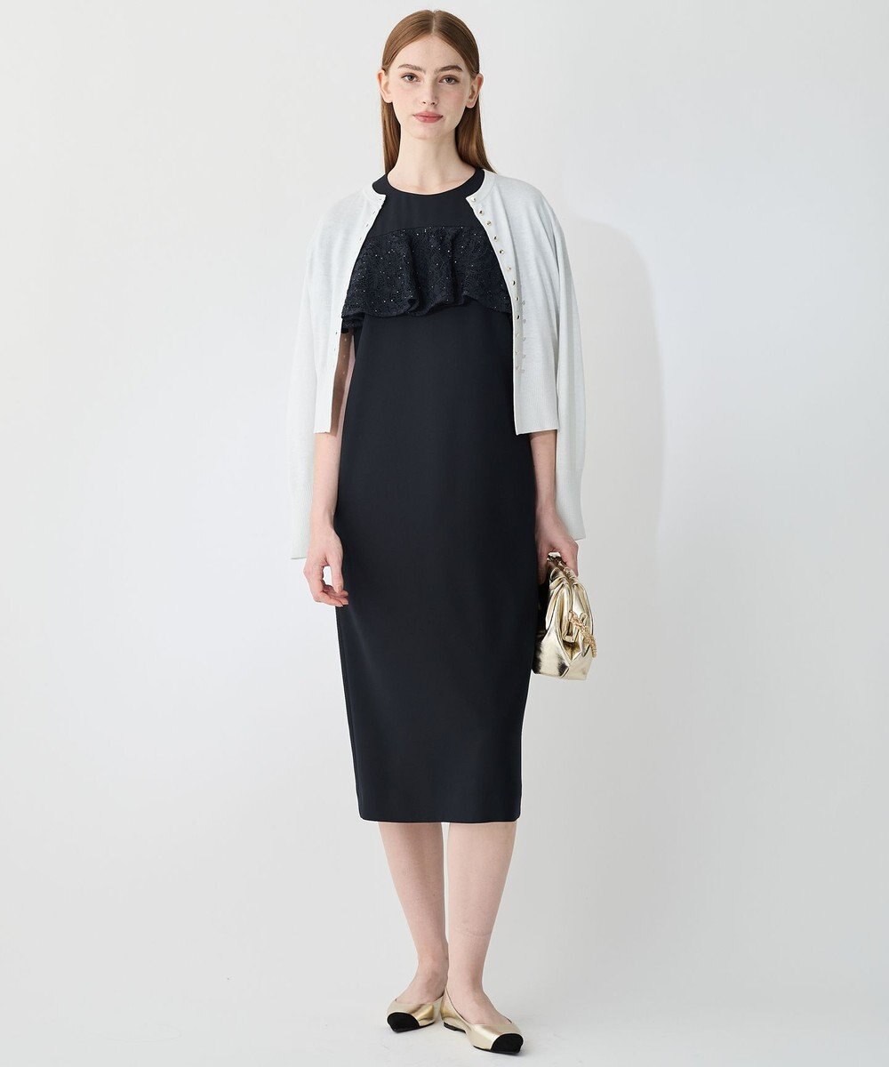 23区 S 【APPLAUDIR】コンパクト ラメカーディガン 