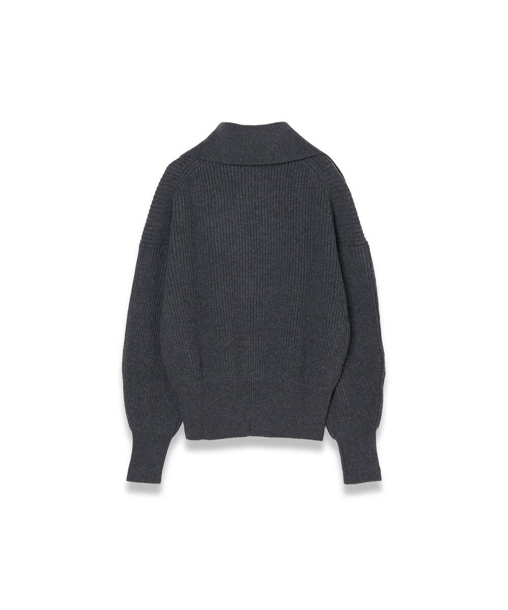 JOSEPH 【洗える】ニューカーディガンステッチオープンネックニット 