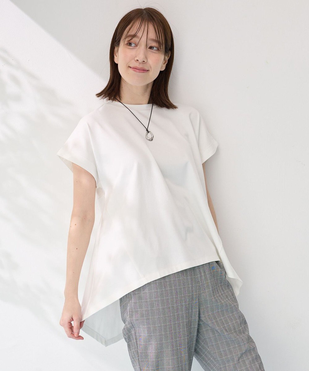 ANY L シルケットスムースチュニック 