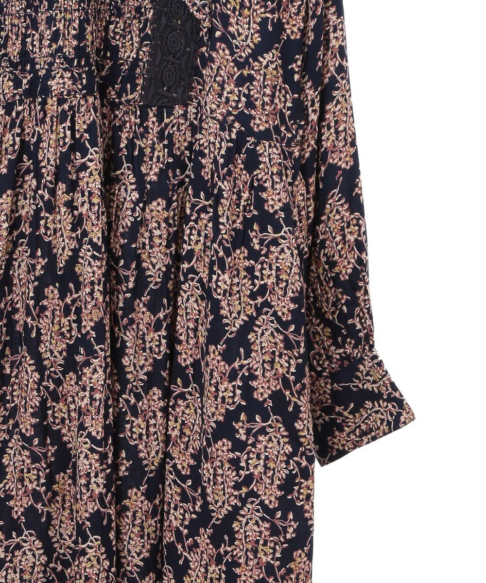 CRAFT STANDARD BOUTIQUE シャーリング袖フリルワンピース 