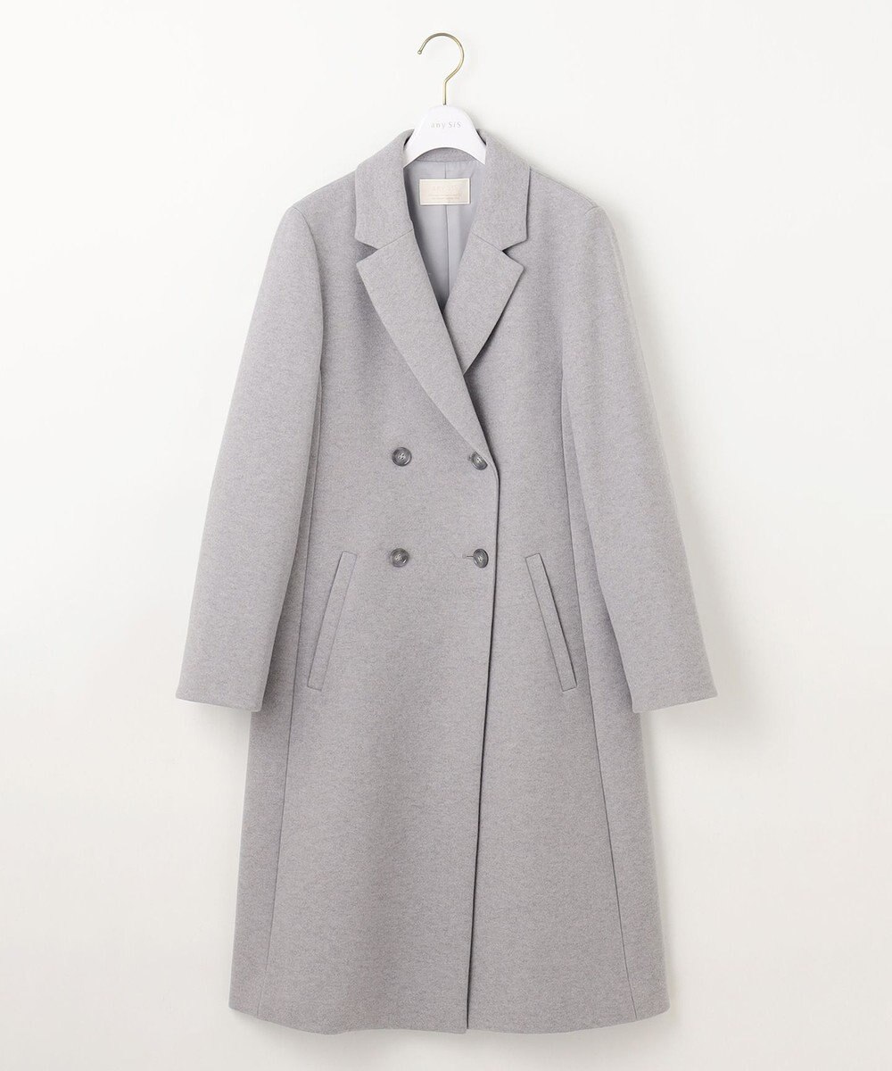 ANY SIS ウールライクノーブルチェスター コート 