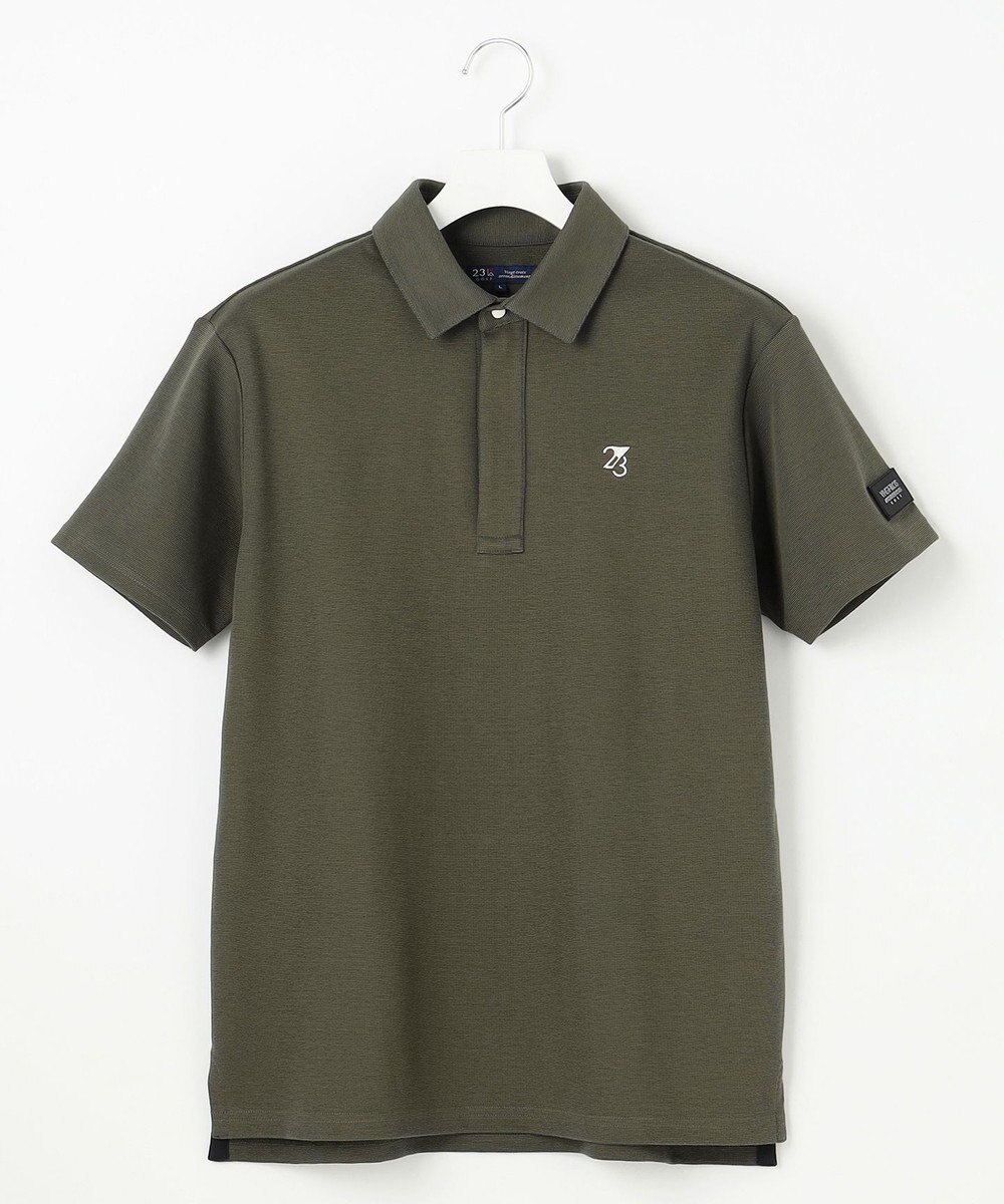 23区GOLF 【MEN】温度調節素材『サーモアジャスト』シンプル ポロシャツ 