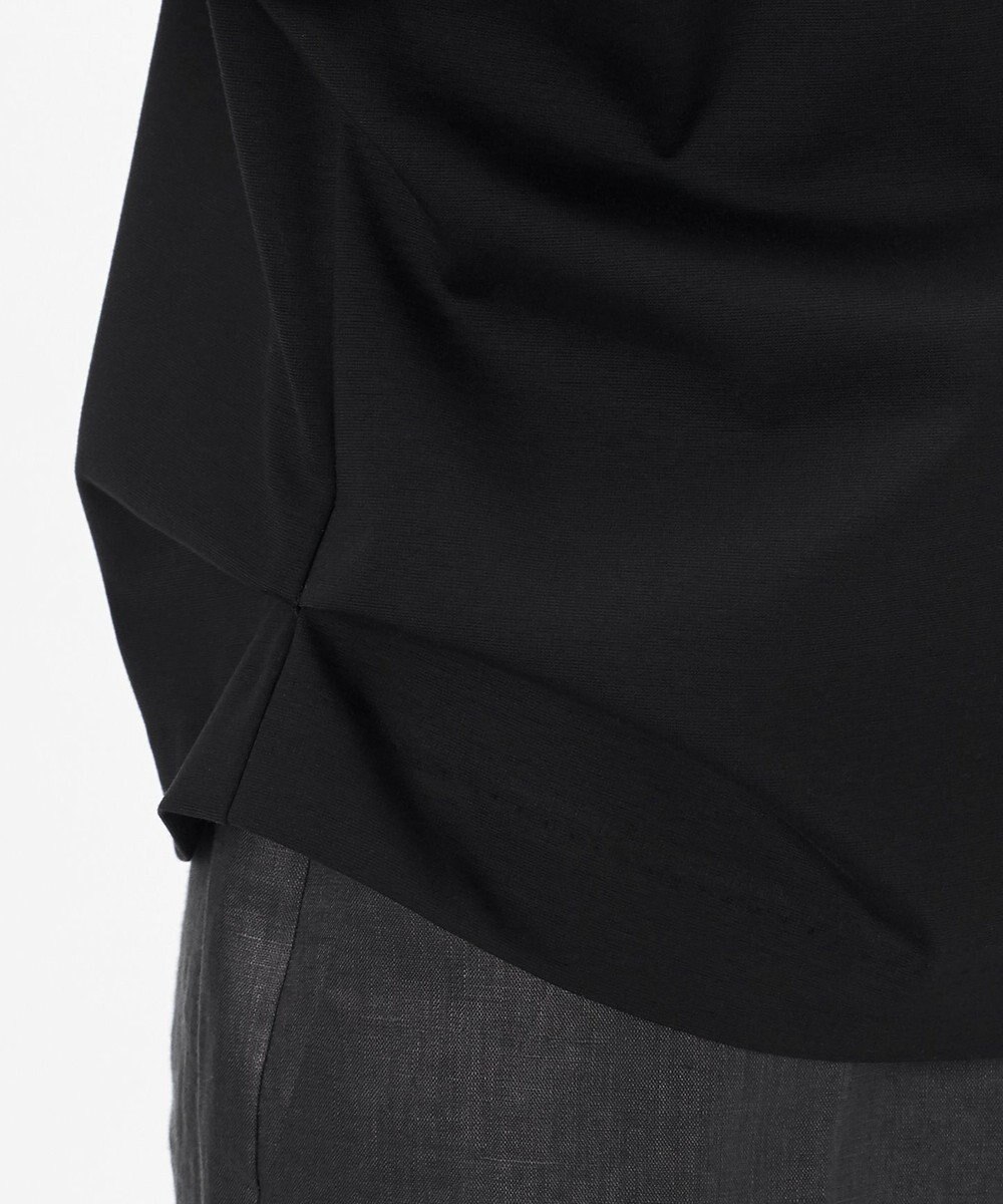 23区 L 【エステータ】トリアセファインジャージー アシンメトリーハイネック カットソー 