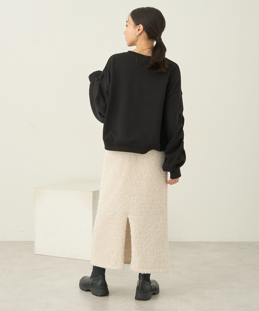 earth music&ecology ラメニットナロースカート 