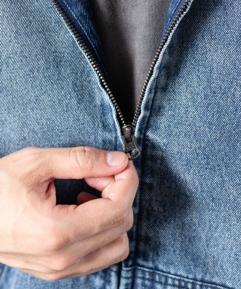 WEGO 【ユニセックス着用ITEM/MLサイズ展開】ワーカーズフードブルゾン 