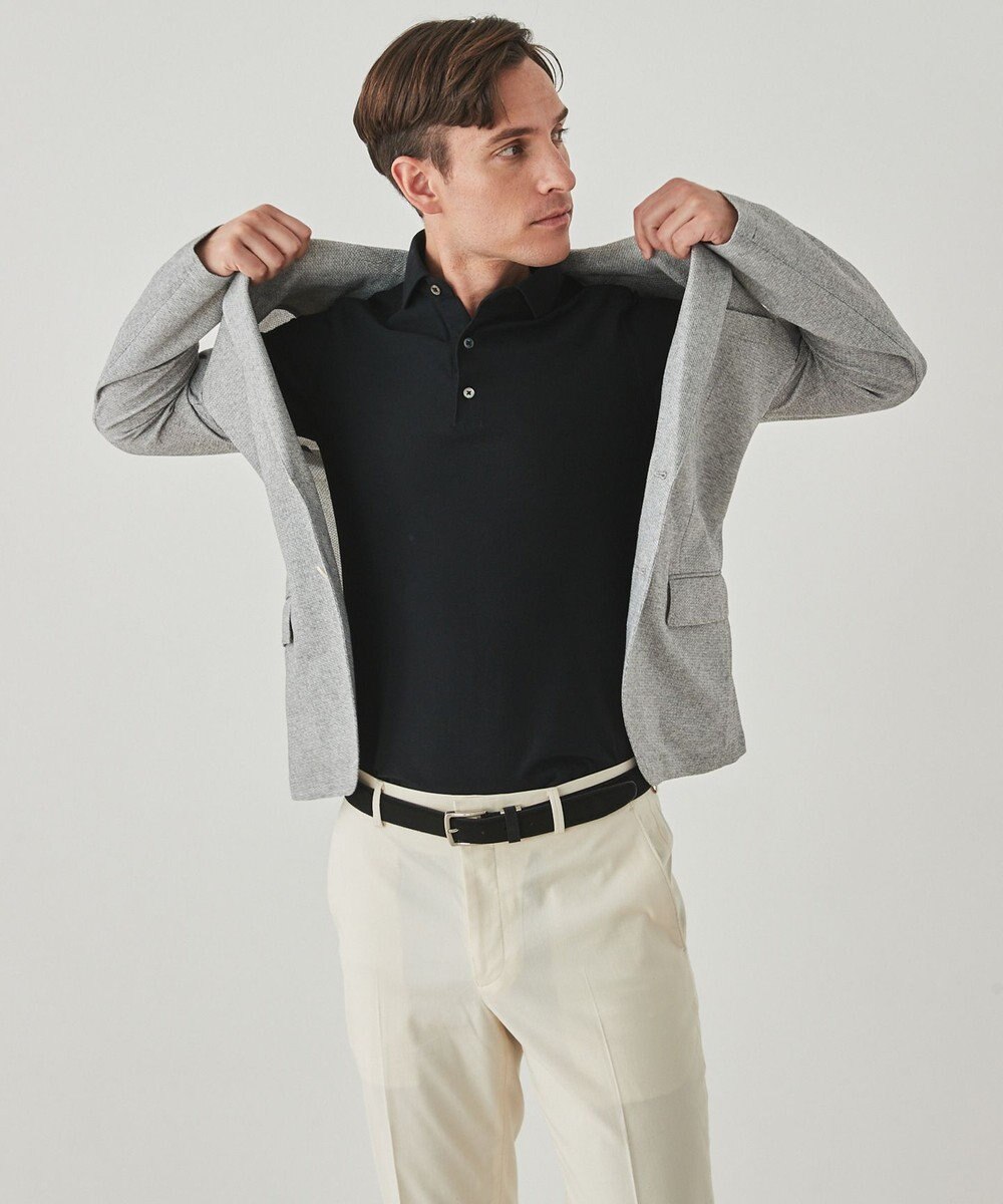 GOTAIRIKU 2年連続売上NO1【吸水速乾/ウォッシャブル/ストレッチ】ノルマンディーリネン カーディガンジャケット(25年モデル) 