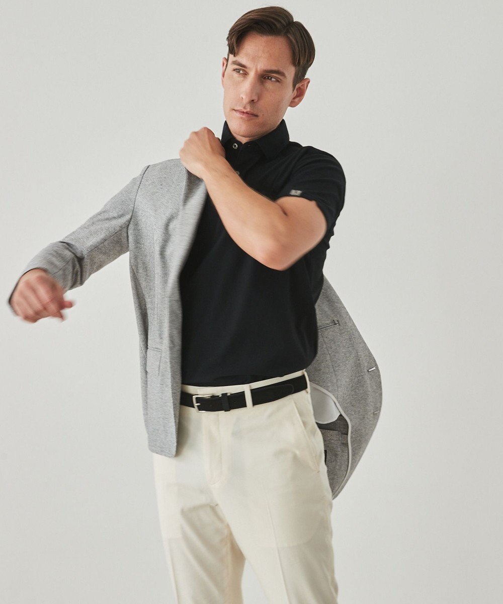 GOTAIRIKU 2年連続売上NO1【吸水速乾/ウォッシャブル/ストレッチ】ノルマンディーリネン カーディガンジャケット(25年モデル) 