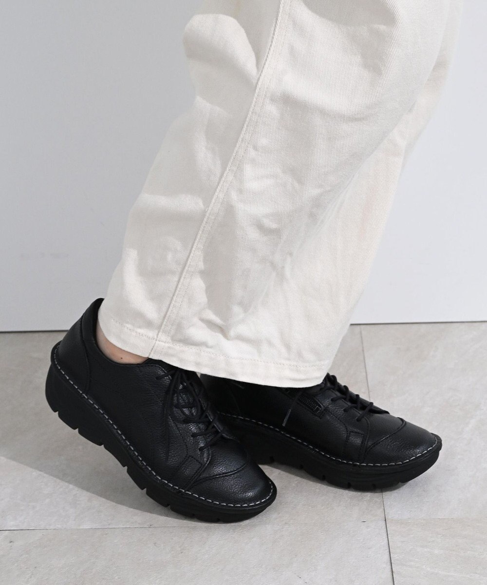 Pointer 本革超軽量レースアップスニーカー 