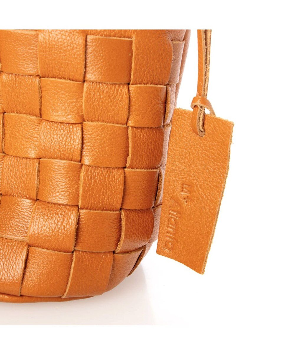 UNBILLION アトランタ ATLANTA / 牛革メッシュバケツショルダー 