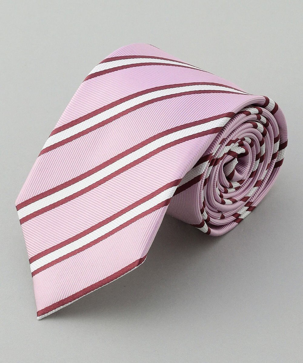 GOTAIRIKU GOTAIRIKU別注【日本製】シルク ネクタイ_ストライプ柄 