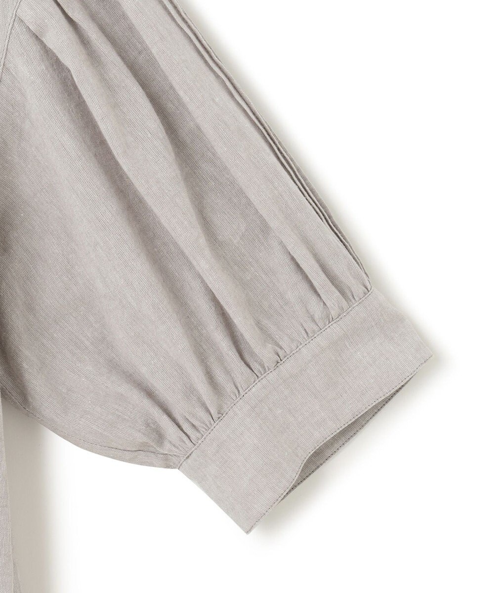 23区 S 【SLOW/洗える】リネンコットン シャツワンピース 