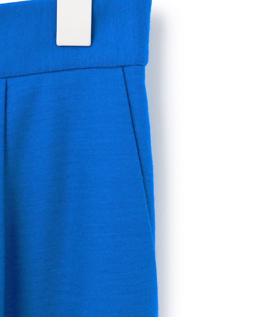 ICB 【洗える】 ウォッシャブルウールジャージー ワイドパンツ 