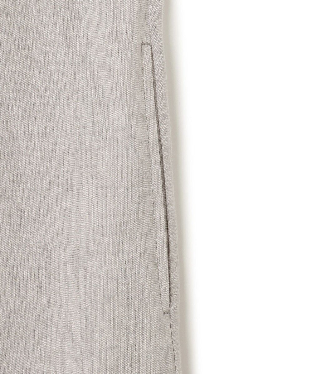 23区 S 【SLOW/洗える】リネンコットン シャツワンピース 