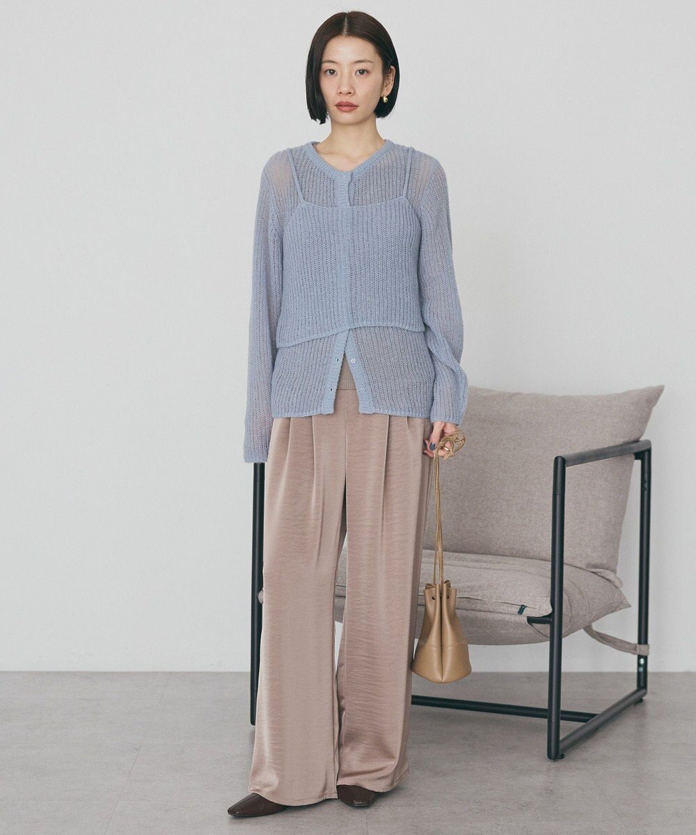 AMERICAN HOLIC 甘編みキャミカーディガンセット 