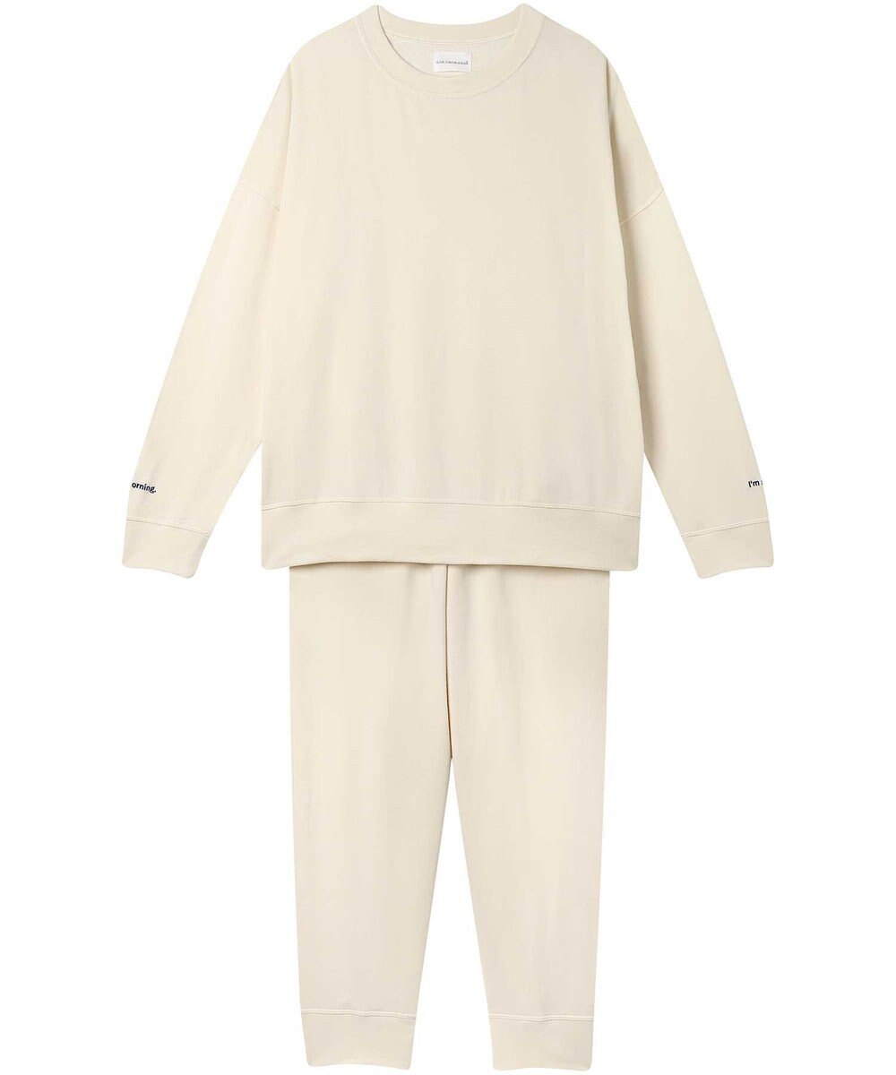 une nana cool 【綿混】あくびのお嬢さんのなめらか裏毛プルオーバー 