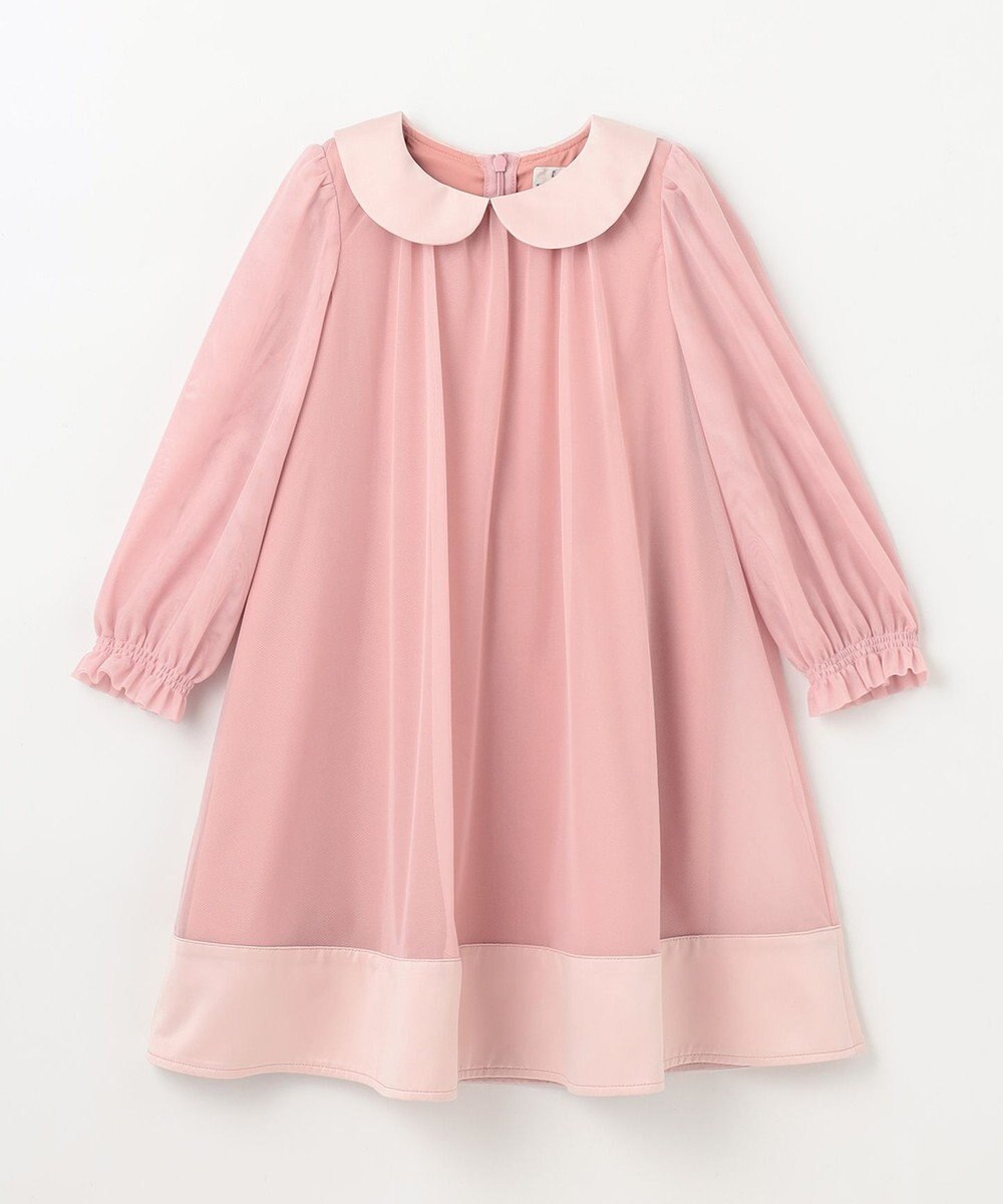 組曲 KIDS 【110-140㎝】チュールフレア ドレス 