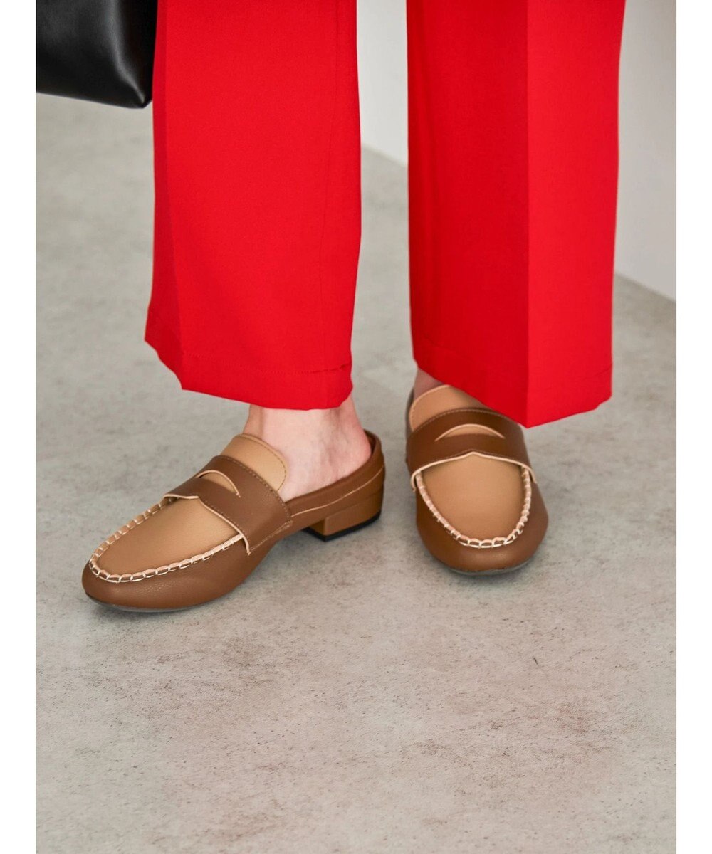 AMERICAN HOLIC ローファータイプコンビミュール 