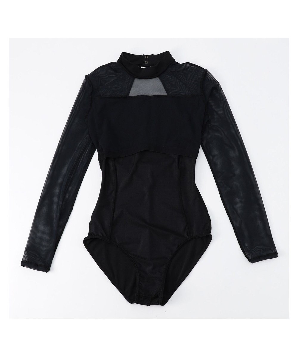 Chacott 【Nela ライン】ロングスリーブレオタード 