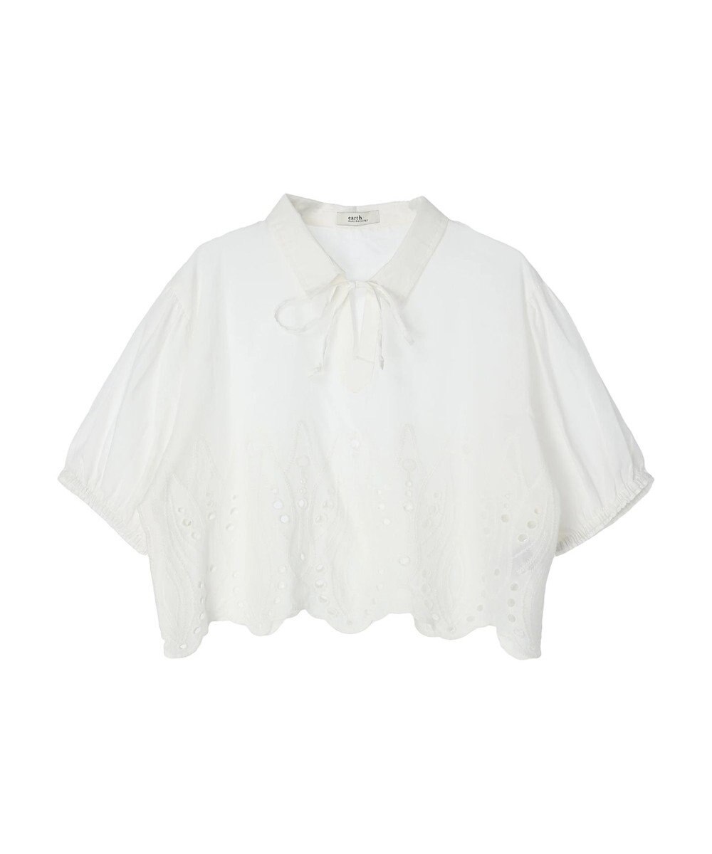 earth music&ecology エンブロイダリープルオーバー 
