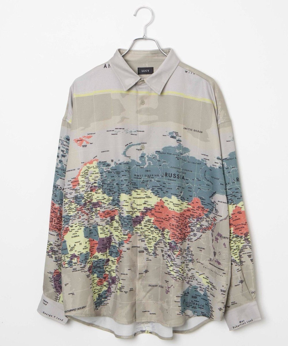 WEGO アムンゼンパターンBIGシャツ 