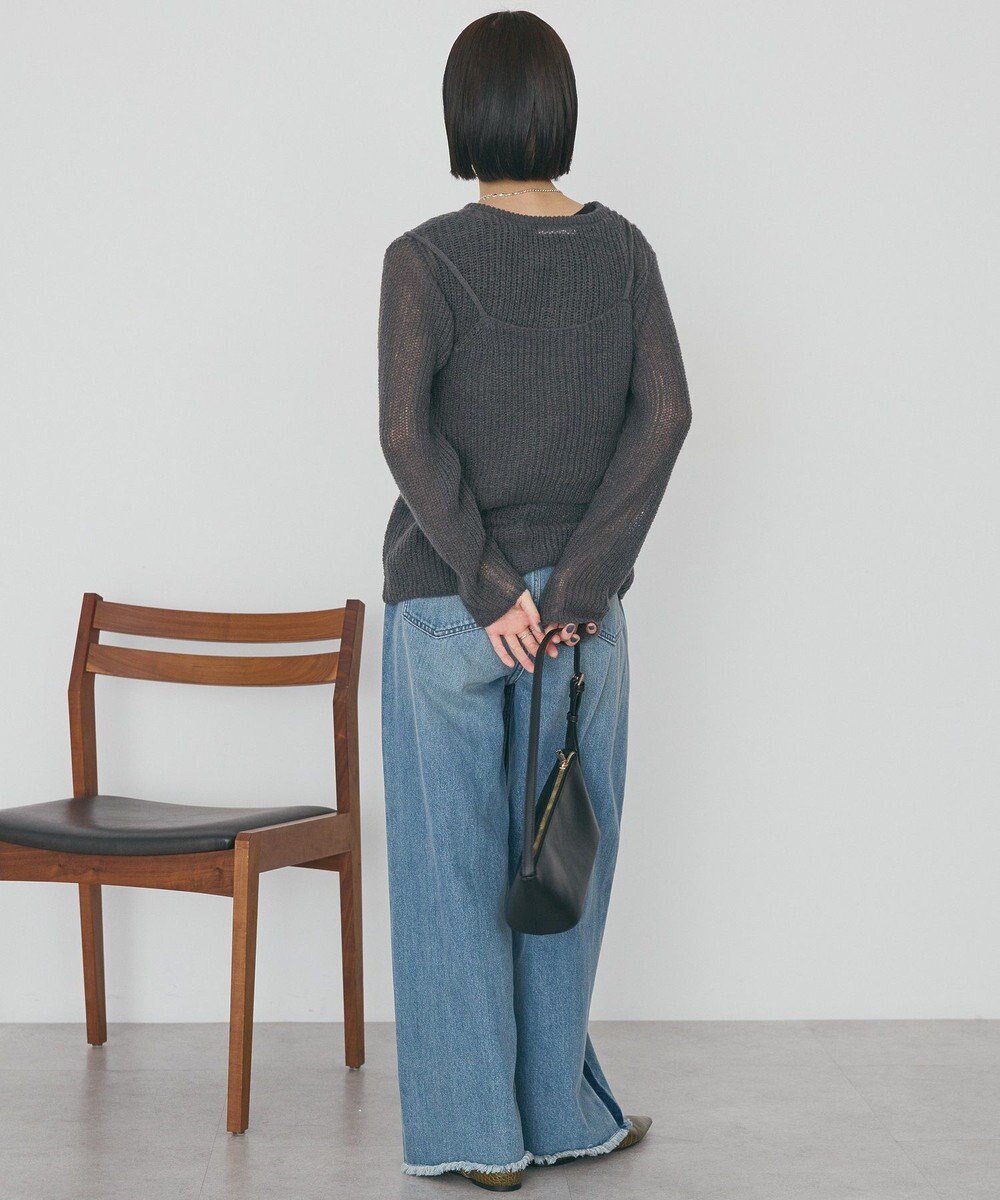 AMERICAN HOLIC 甘編みキャミカーディガンセット 