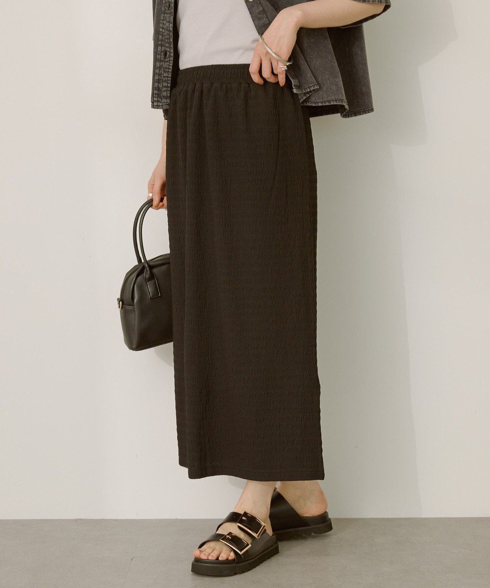 AMERICAN HOLIC シャーリングナロースカート 