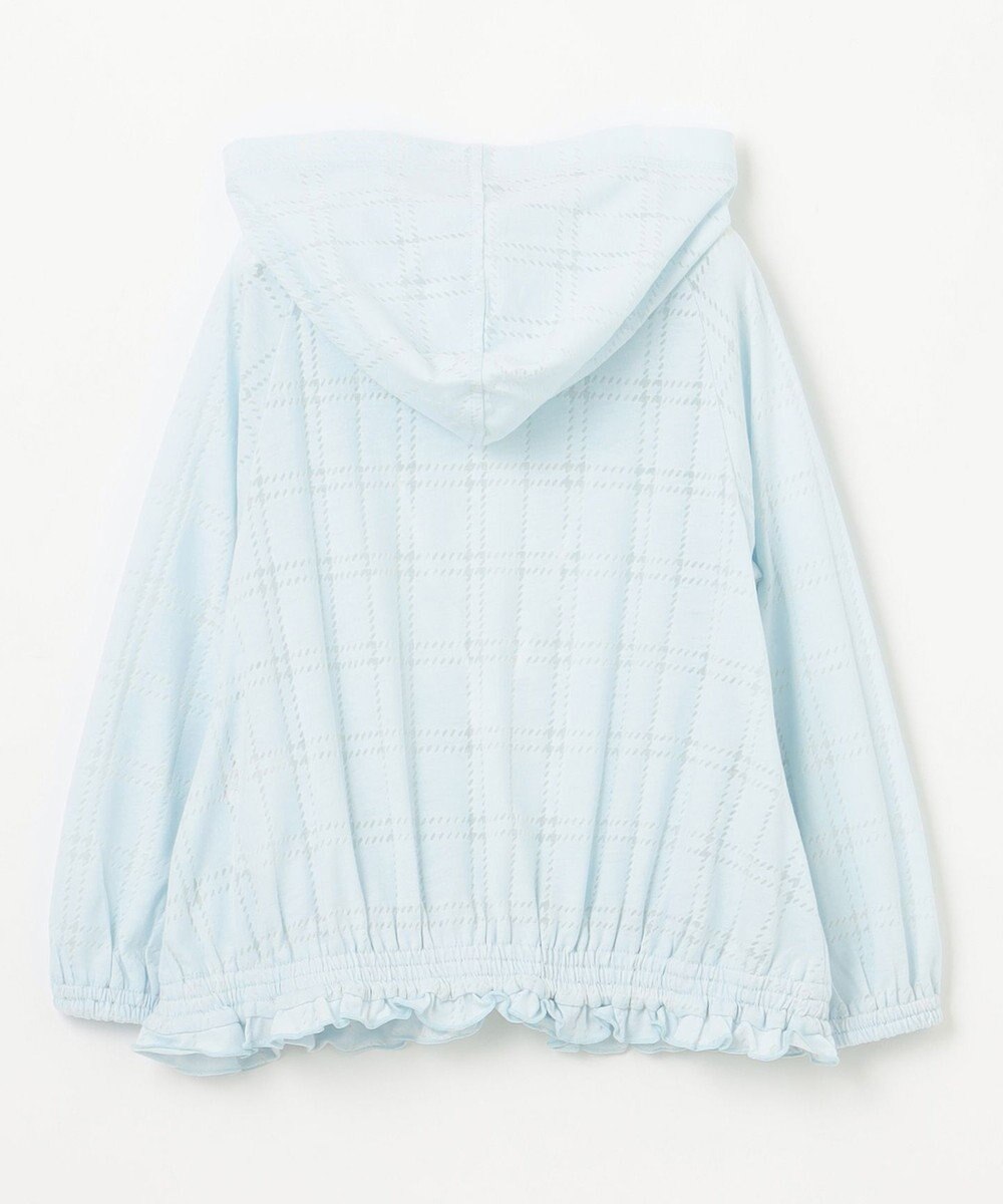 組曲 KIDS 【110-140㎝】【UVケア】オパールチェック パーカー 