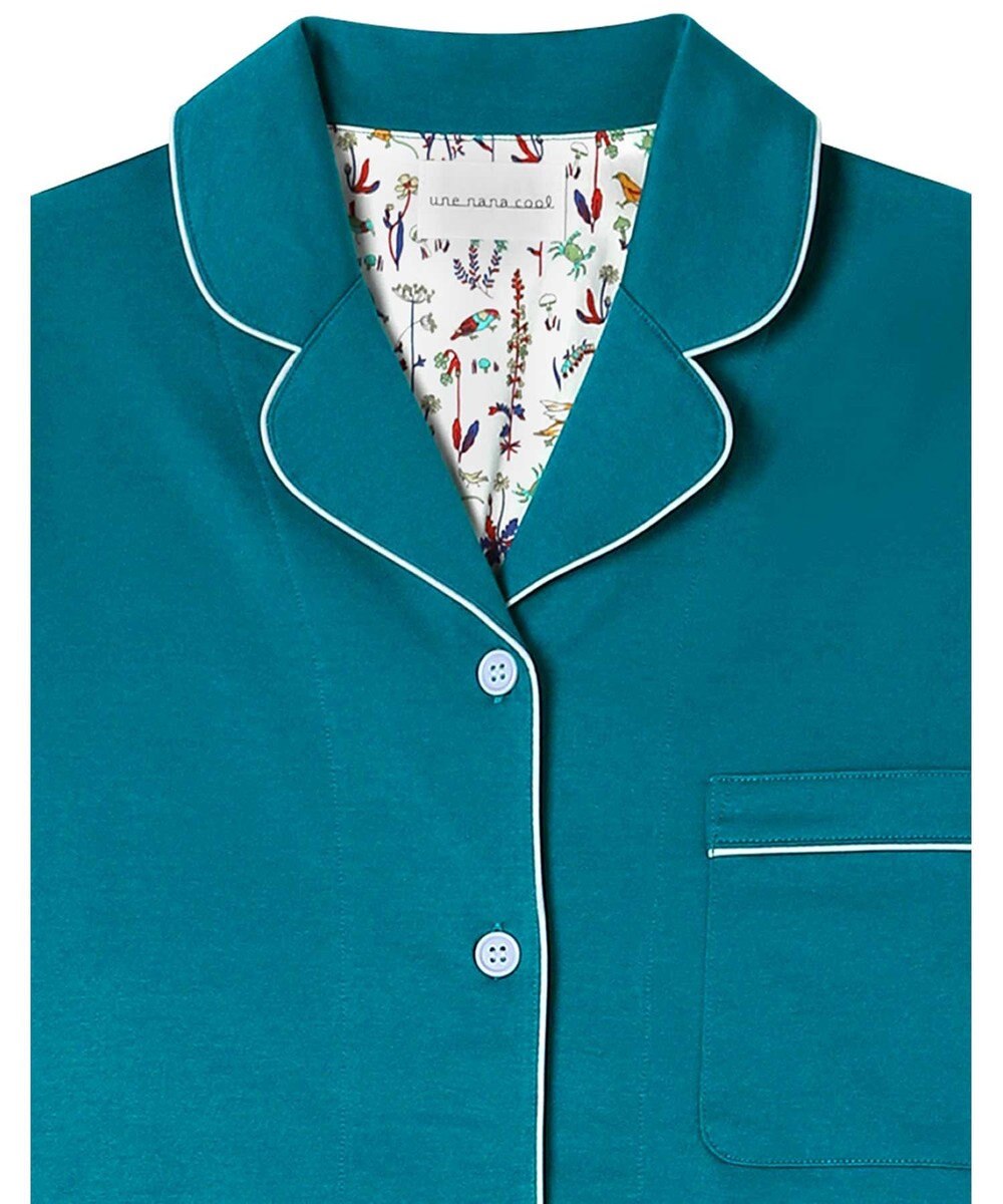 une nana cool 【綿100%】40/2コーマ天竺シルケットパジャマ MADE WITH LIBERTY FABRIC 